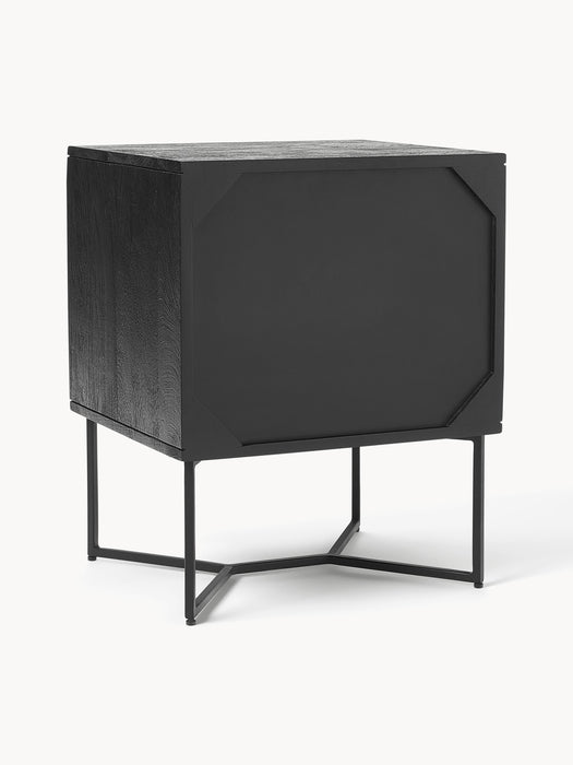 Mango Wood Bedside Table Luca with Drawer