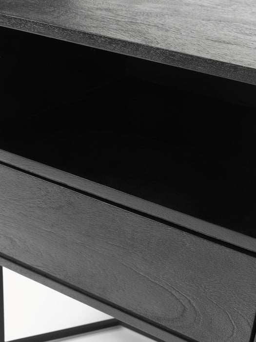 Mango Wood Bedside Table Luca with Drawer