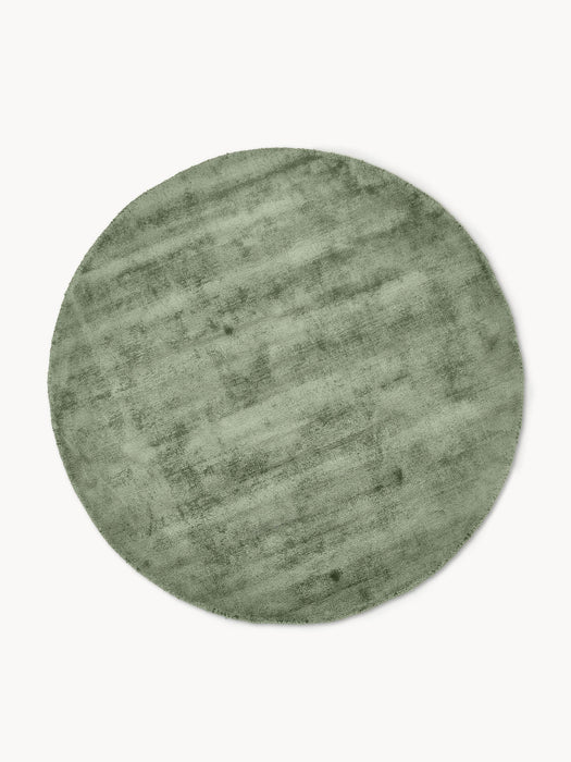Jane Round Hand-Woven Viscose Rug