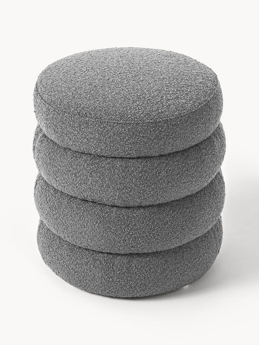 Alto Bouclé Pouffe