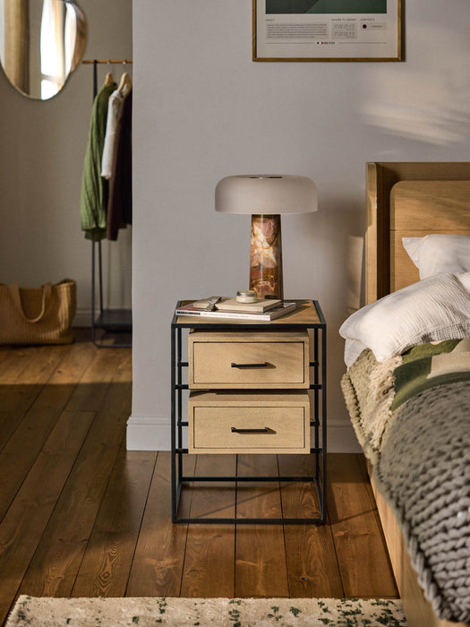 Mango Wood Bedside Table Lyle