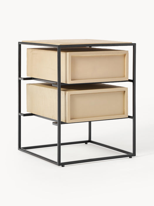 Mango Wood Bedside Table Lyle