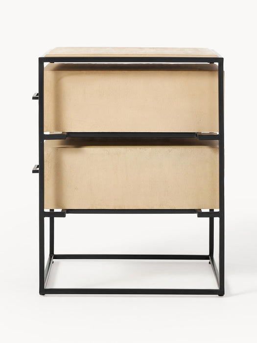 Mango Wood Bedside Table Lyle