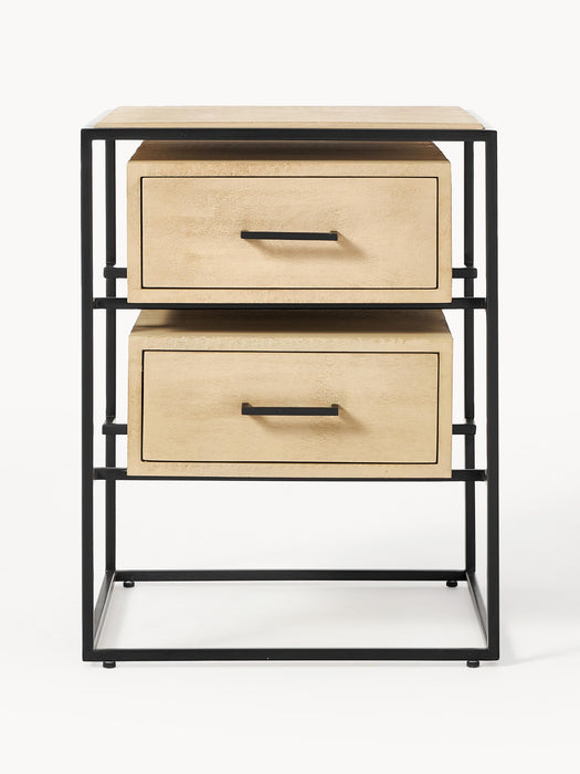 Mango Wood Bedside Table Lyle