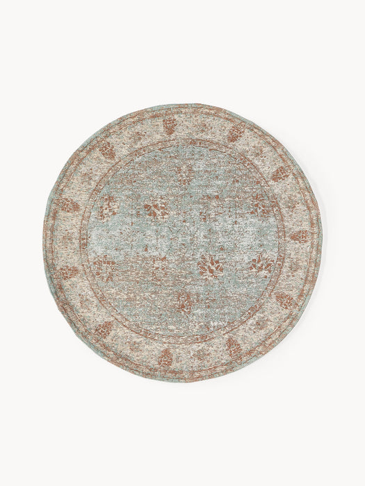 Rimini Round Hand-Woven Chenille Rug