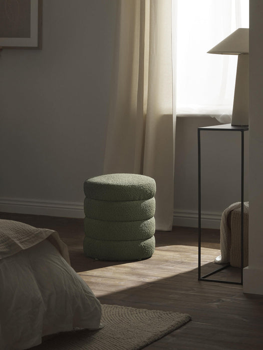 Alto Bouclé Pouffe