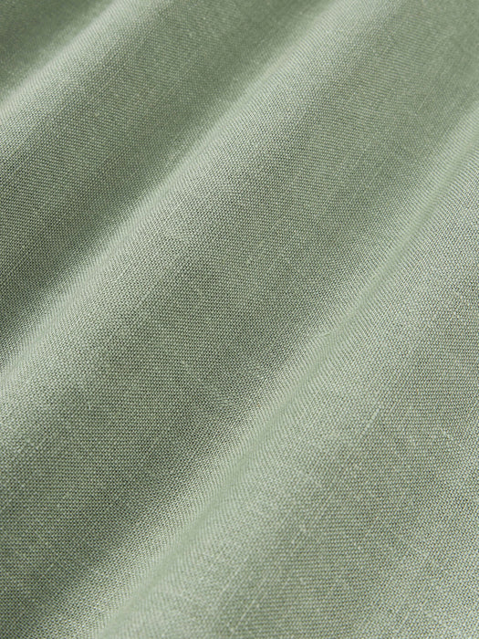 Luana Linen Cushion Cover with Fringes