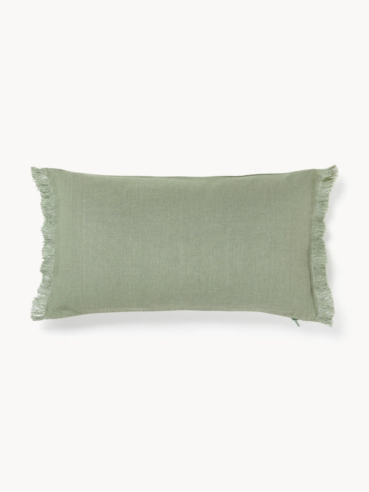 Linen Cushion Cover Luana with Fringes