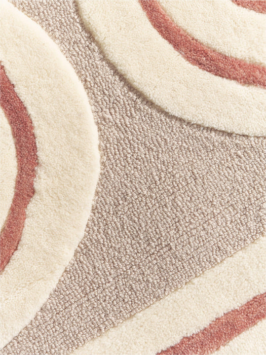 Arne High-Low Wool Rug, Hand-Tufted