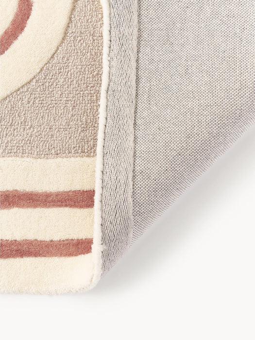 Arne High-Low Wool Rug, Hand-Tufted