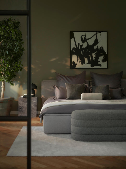 Boucl Upholstered Bench Alto