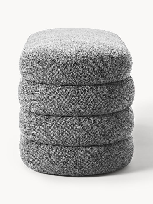 Boucl Upholstered Bench Alto