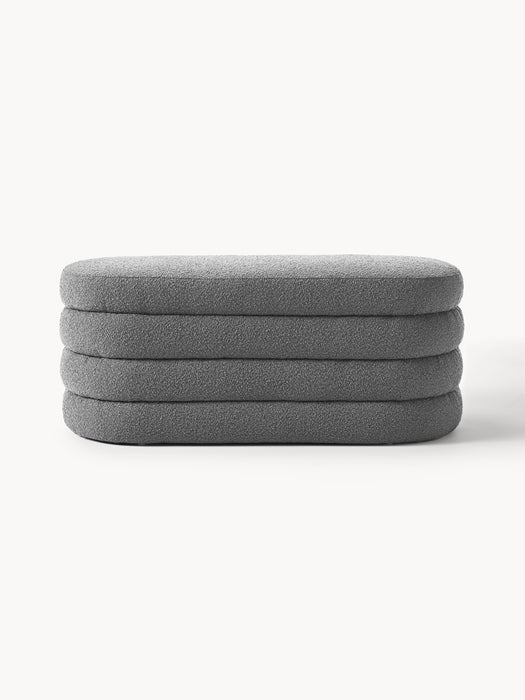 Boucl Upholstered Bench Alto
