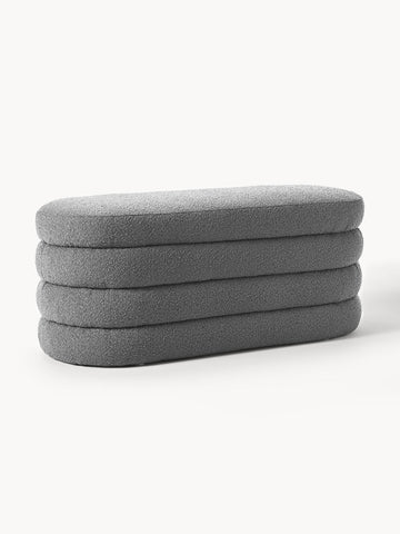 Alto Bouclé Upholstered Bench