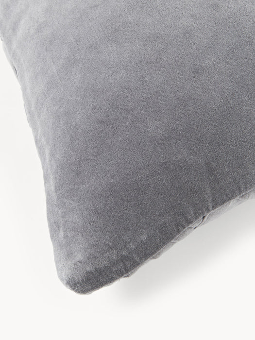 Sina Velvet Cushion Cover with Woven Pattern