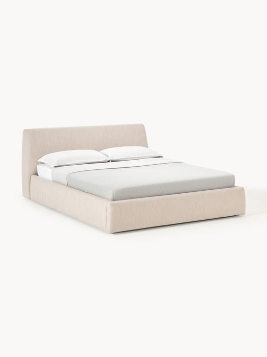 Upholstered Bed Cloud with Storage Space