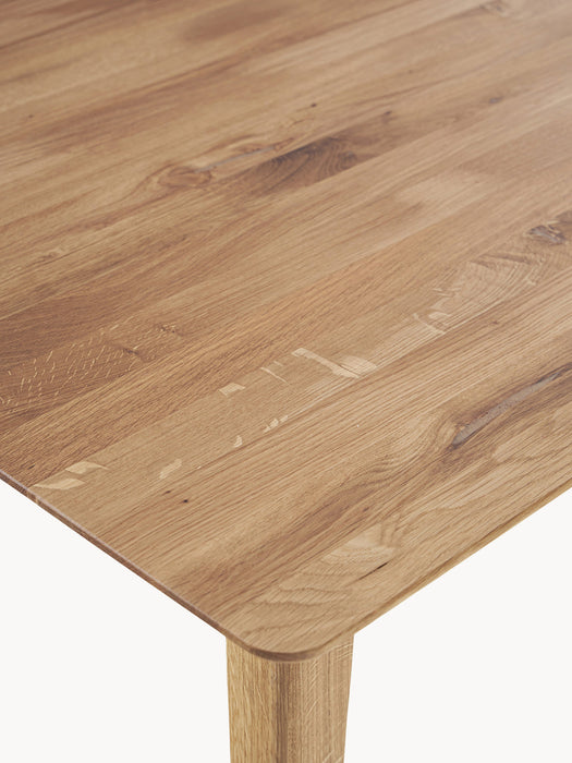 Archie Oak Wood Dining Table, in various sizes