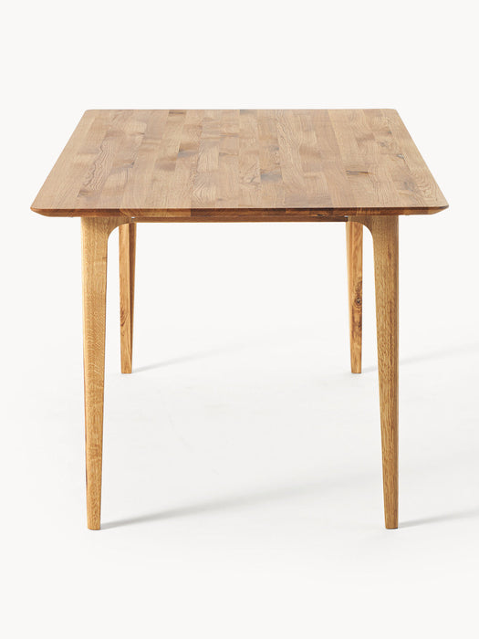 Archie Oak Wood Dining Table, in various sizes