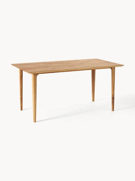 Archie Oak Wood Dining Table, in various sizes