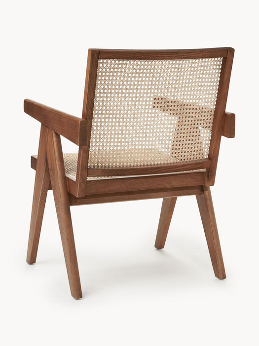 Sissi Armchair with Viennese Wickerwork