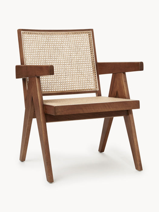 Sissi Armchair with Viennese Wickerwork