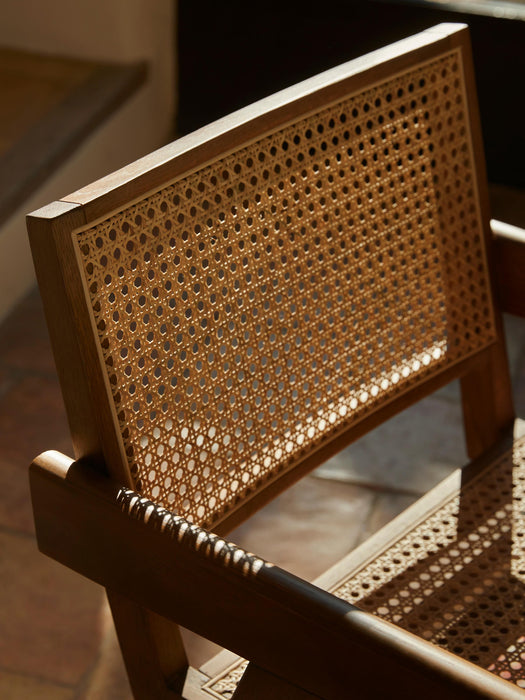 Armchair Sissi with Viennese Wickerwork