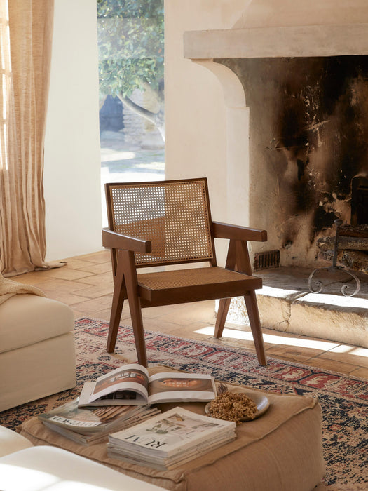 Armchair Sissi with Viennese Wickerwork