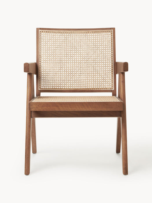 Sissi Armchair with Viennese Wickerwork