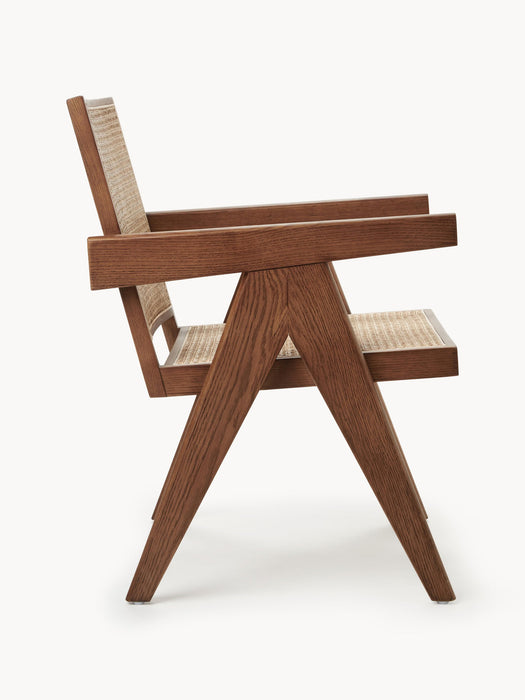 Sissi Armchair with Viennese Wickerwork