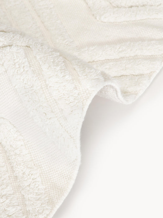High-Low Cotton Runner Ziggy Hand-Woven