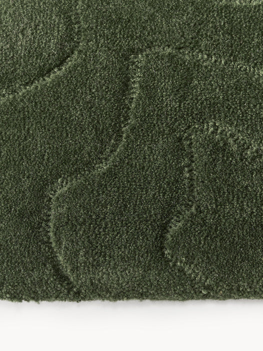 Aaron High-Low Wool Rug, Hand-Tufted