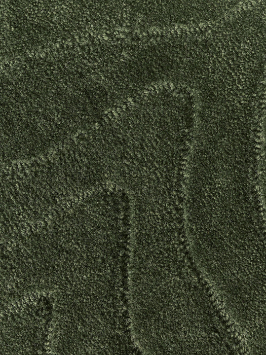 Aaron High-Low Wool Rug, Hand-Tufted