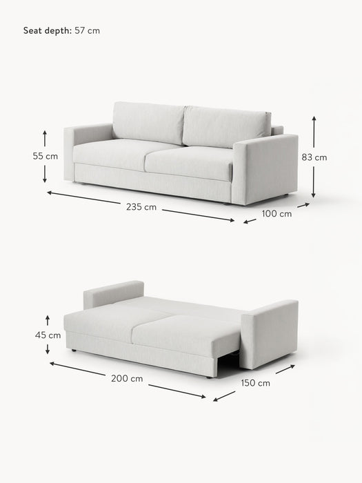 Sofa Bed Tasha 3-seater