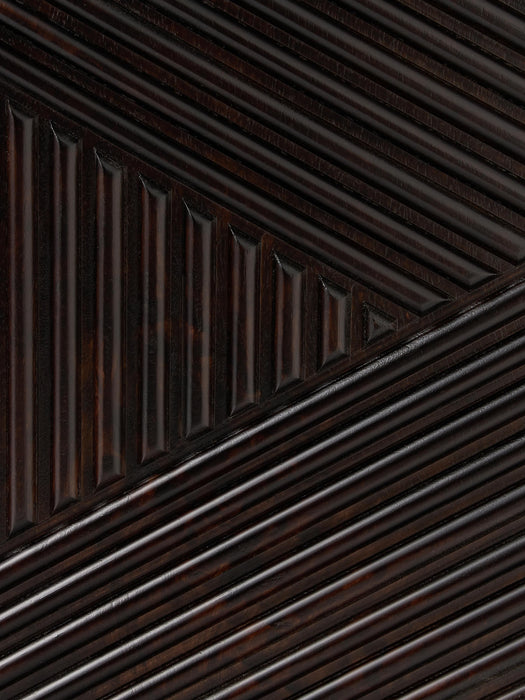 Mango Wood Bedside Table Louis