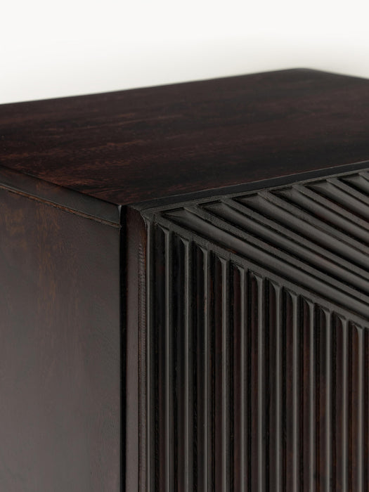 Mango Wood Bedside Table Louis