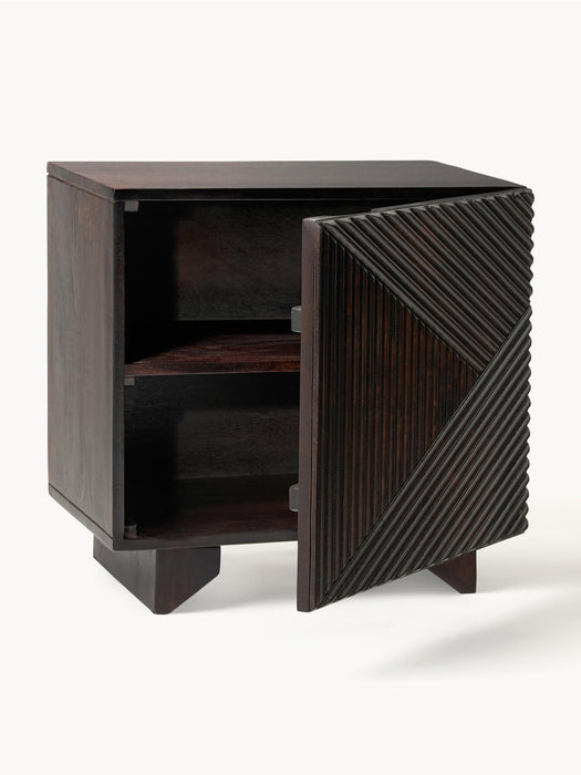 Mango Wood Bedside Table Louis