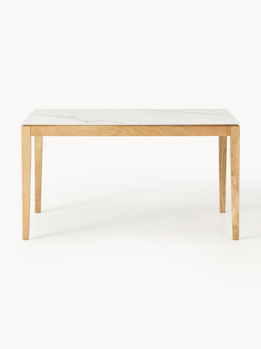 Jackson Marble Effect Dining Table, in various sizes