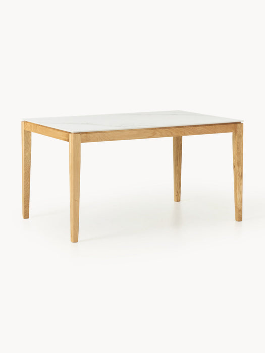 Jackson Marble Effect Dining Table, in various sizes
