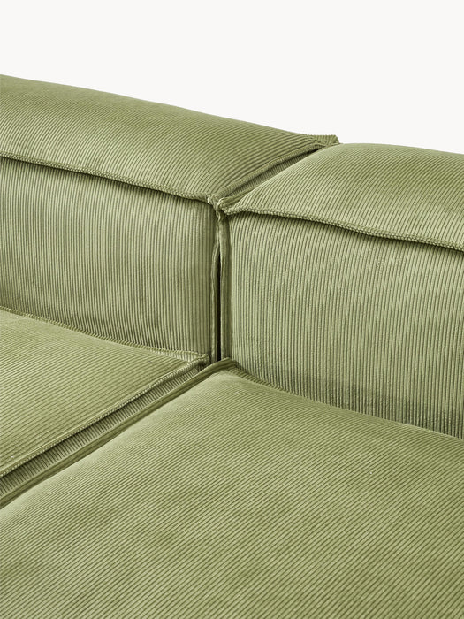 Corduroy Modular Sofa Lennon 3-seater