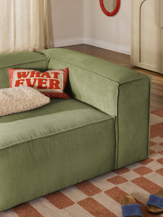 Corduroy Modular Sofa Lennon 3-seater