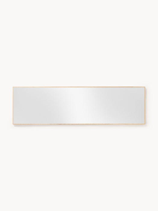 Full-Length Leaner Mirror Avery with Oak Wood Frame