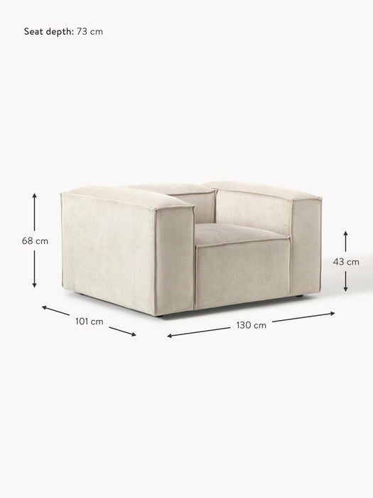 Corduroy Armchair Lennon