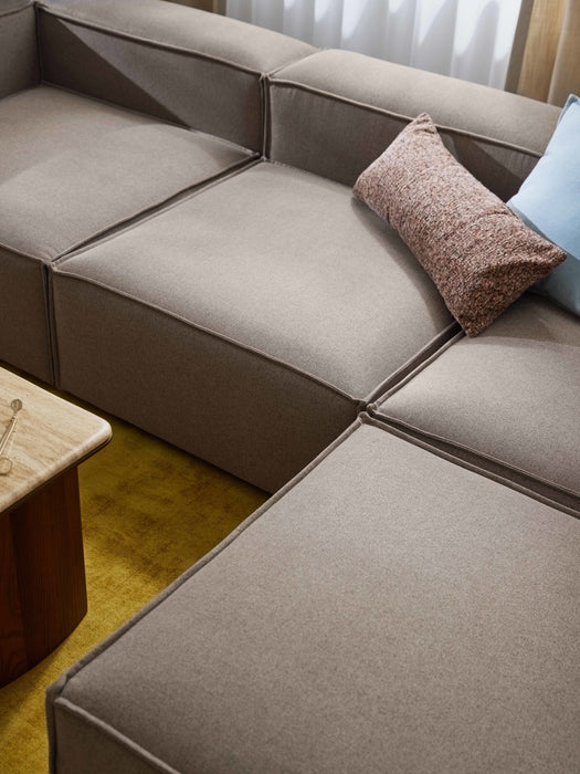 Modular Sofa Lennon 4-seater with Ottoman leftright