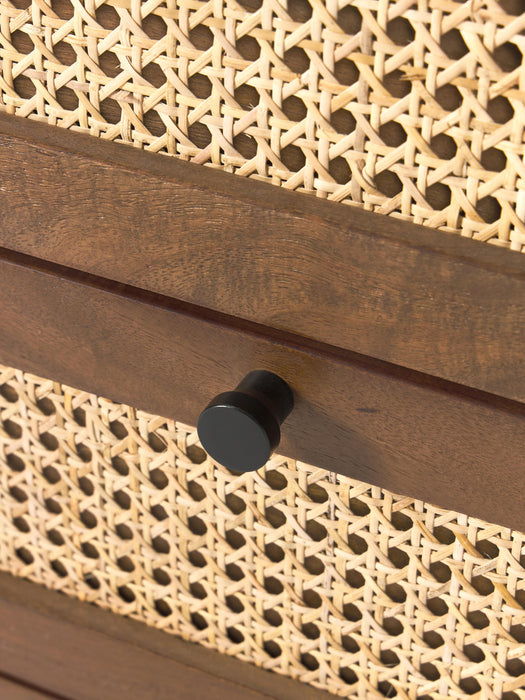 Bedside Table Vienna with Drawers