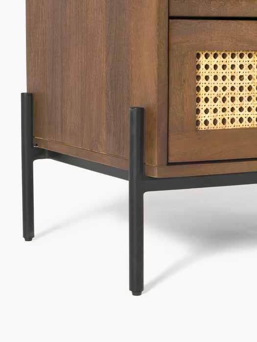 Bedside Table Vienna with Drawers