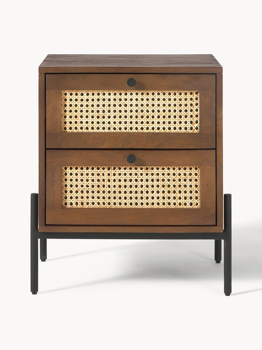 Bedside Table Vienna with Drawers