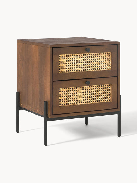 Bedside Table Vienna with Drawers