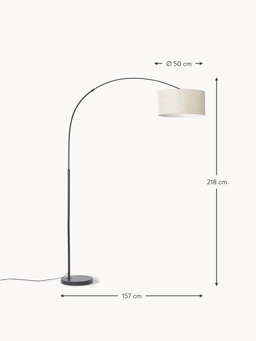 Large Arc Lamp Niels