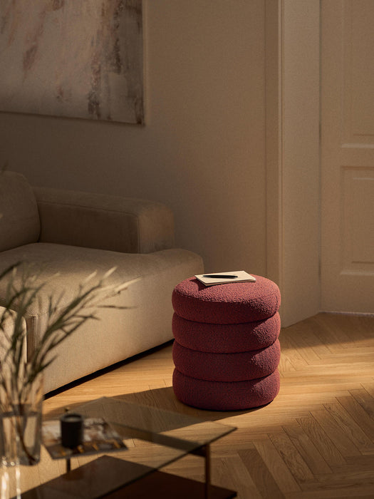 Alto Bouclé Pouffe