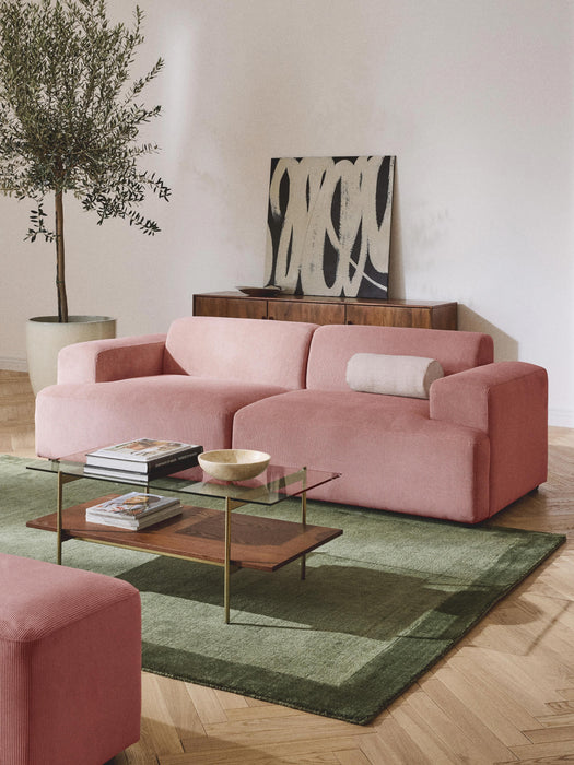 Corduroy Sofa Melva 2-seater